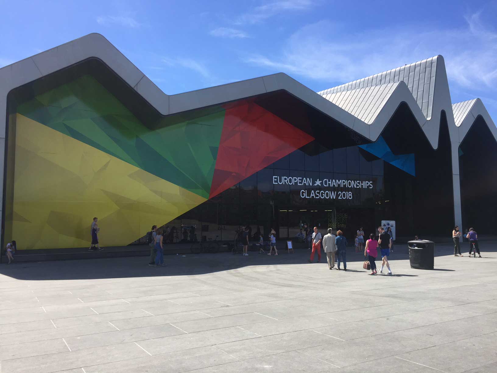 Riverside Museum European Championships 2018