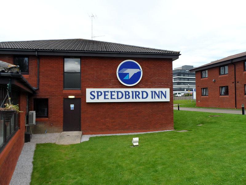 Speedbird Inn Signage